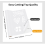 Glossy White Permanent Vinyl Roll-30.5 x 244 cm Vinyl Self Adhesive 2