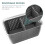 (Grey Box ( 4 Pcs )) Fridge Organiser Multipurpose Refrigerator Storage Box Fruit Vegetable Organiser 6