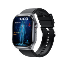 Health Smart Watch Men Uric Acid Blood Sugar Watch Bluetooth Call Full Touch Screen Smartwatch