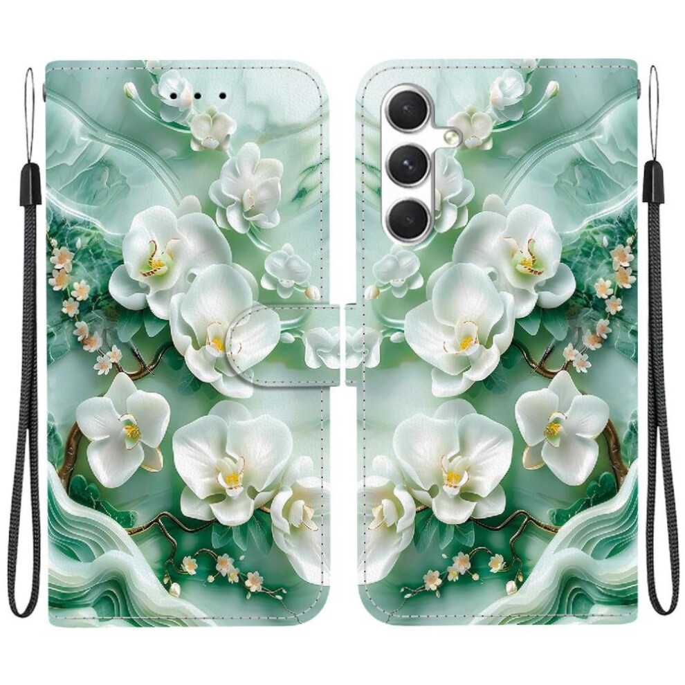 (C2) Case For Samsung Galaxy S25 Plus 5G Flip Leather Wallet Pattern Cover Pu Leather 764549257553