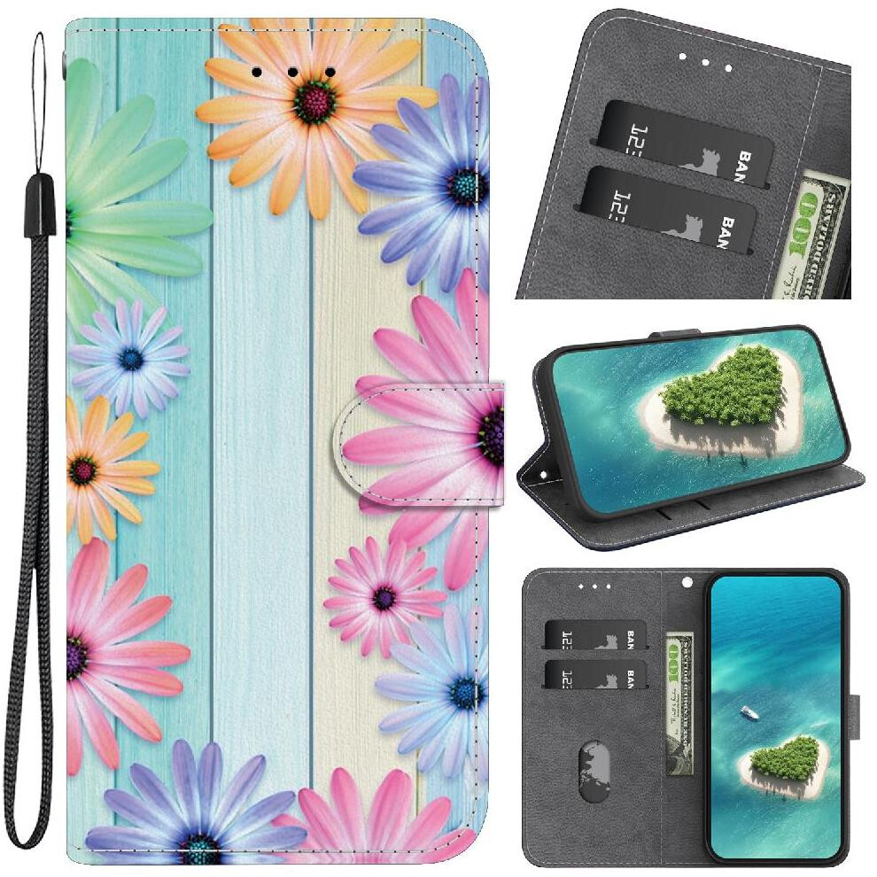 (C1 ) Case For Samsung Galaxy S25 Pattern Cover Pu Leather Flip Leather Wallet 764549257669