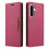 (Red) Flip Case for Samsung Galaxy A56 Flip Cover Shockproof Wallet Rfid Blocking 4