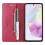 (Red) Flip Case for Samsung Galaxy A56 Flip Cover Shockproof Wallet Rfid Blocking 5