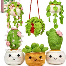 Hand-knitted DIY Hook Needle Knitting Material Set of Six