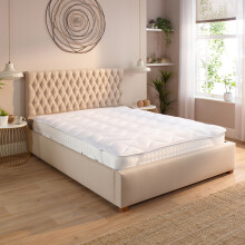 (2.5cm, King) Slumberdown Sleep Soundly Mattress Topper