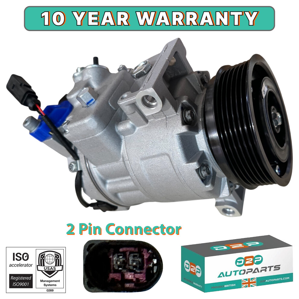 AIR CON COMPRESSOR PUMP FOR 7E0820803, 7E0820803A, 7E0820803D, 7E0820803F, 32796 - Image 7