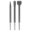Makita Makita SDS-Plus 250mm Chisel Set (3pc) D-30134 1