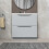 NES Home Nes Home Modern Matte Grey 800mm Floorstanding Basin Vanity Unit 2