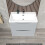 NES Home Nes Home Modern Matte Grey 800mm Floorstanding Basin Vanity Unit 4