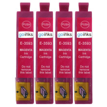 Kompatible 4 Go Inks Magenta Tintenpatronen zum Ersetzen von Epson T3593 (35XL Series)/non-OEM für Epson Expression Home Drucker