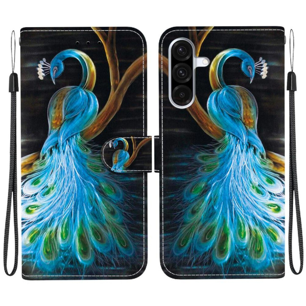 (C1 ) Compatible With Samsung Galaxy A56 5G Case Card Slots Card Slot Kickstand Pu Leather Pattern Cover 764549265725
