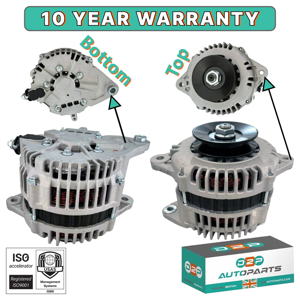 Alternator For Nissan X-Trail T30 2.2 Di & Dci Diesel 2000-2008 23100-5M310 5060414645834