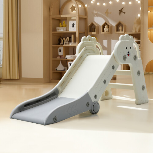 Living And Home Adorable Folding Plastic Lion Slide for Toddlers