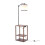 Living And Home Modern Metal Floor Lamp Side Table 2 In 1 3