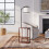 Living And Home Modern Metal Floor Lamp Side Table 2 In 1 1