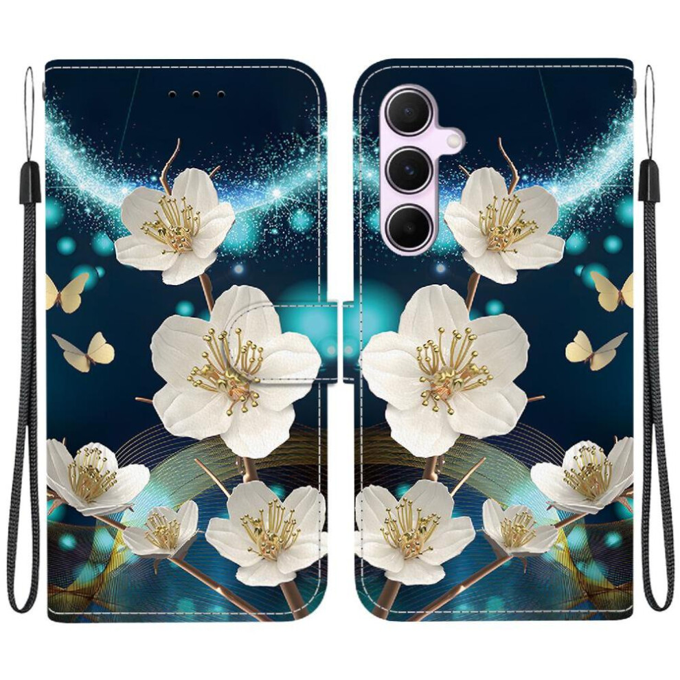 (C3 ) Flip Case For Samsung Galaxy A55 5G Card Slots Pattern Cover Card Slot Kickstand Pu Leather Wallet 764549271542