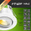 Luceco Luceco Ftype Mk2 Adjustable Downlight Power Colour Change White Bezel 2