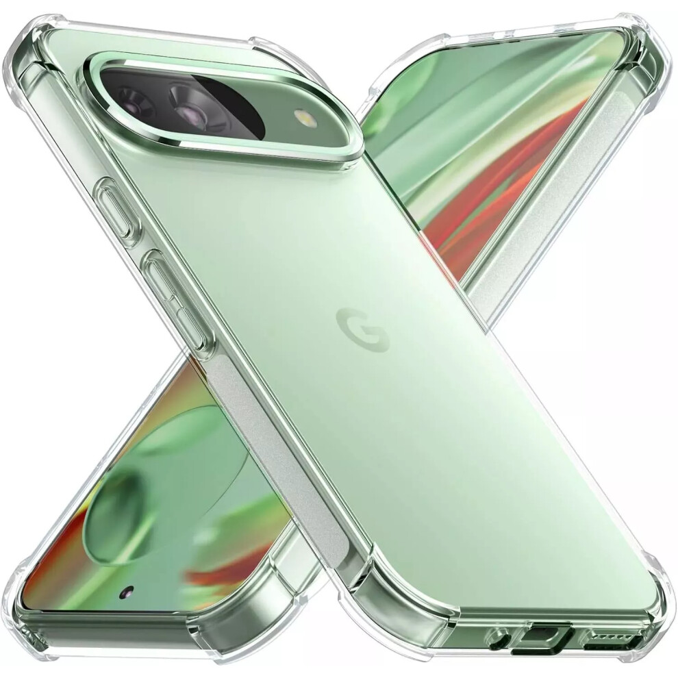 (For Google Pixel 6 , Gel Silicone Case) Clear Case Google Pixel Soft Silicone Phone Cover
