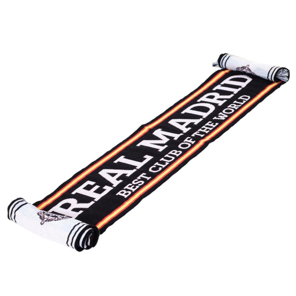 Real Madrid Fc Black Scarf - Image 2