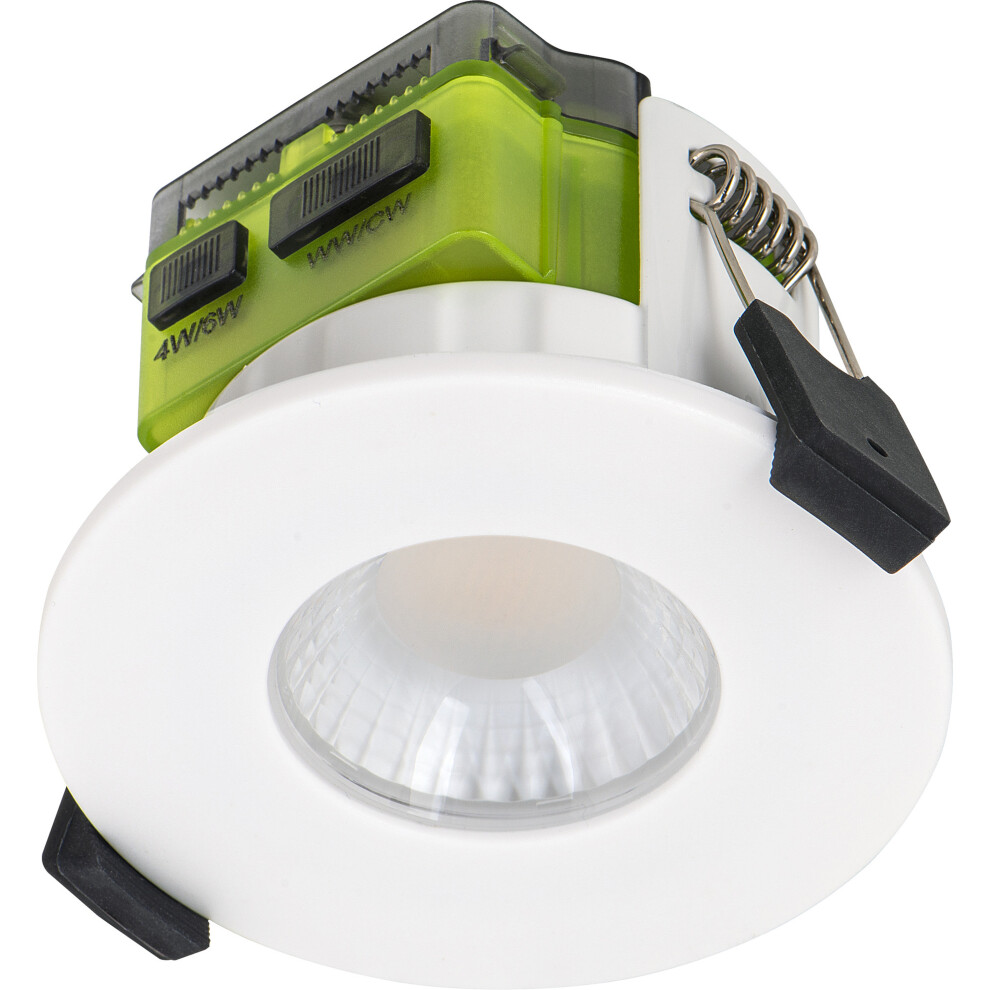 Luceco Ftype Mk2 Flat Downlight Dim 2 Warm Colour Change