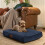 Slumberdown (Blue, Medium) Paws for Slumber Padded Pet Bed UK Made 1