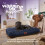 Slumberdown (Blue, Extra Large) Paws for Slumber Padded Pet Bed UK Made 3