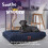 Slumberdown (Blue, Extra Large) Paws for Slumber Padded Pet Bed UK Made 4