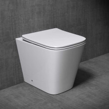 Durovin Bathrooms Back To Wall Rimless Toilet - Short Projection
