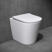 Durovin Bathrooms Back To Wall Rimless Toilet - Short Projection