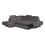 (Left Arm Corner) Artic Corner Grey Color Sofa Bed With Storage 3