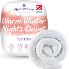 (13.5 Tog, Single) Slumberdown Warm Winter Nights Duvet UK Made