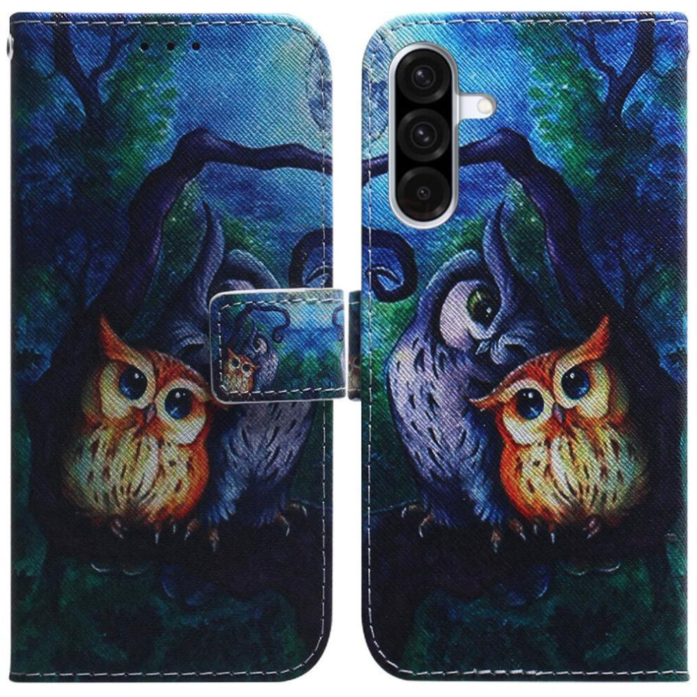 (C2) Flip Case For Samsung Galaxy A36 5G Pu Leather Wallet Painted Card Slots Magnetic Closure 764549293339