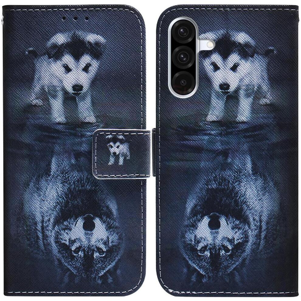 (C7 ) Flip Case For Samsung Galaxy A36 Wallet Painted Pu Leather Magnetic Closure Card Slots 764549293476