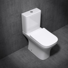 Durovin Bathrooms Close Coupled Toilet With Soft Close Seat & Cistern