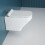 Durovin Bathrooms Compact Wall Hung Toilet - D Shape - Rimless 3