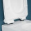 Durovin Bathrooms Compact Wall Hung Toilet - D Shape - Rimless 6