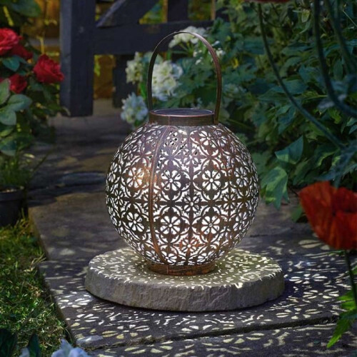 Smart Garden Smart Garden Boulette Solar Light Up Lantern Large - 1080093