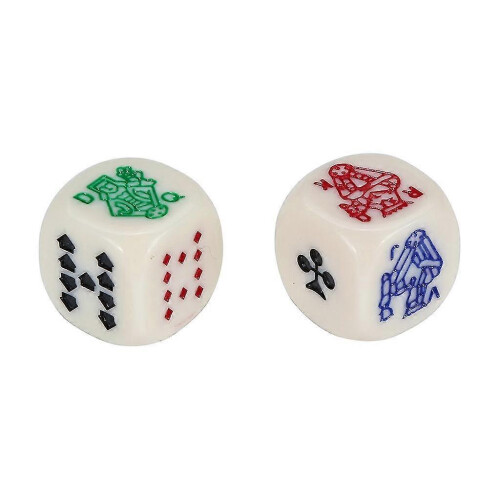 10pcs/Set Polyhedral Multi Sided Acrylic Poker Dice 2