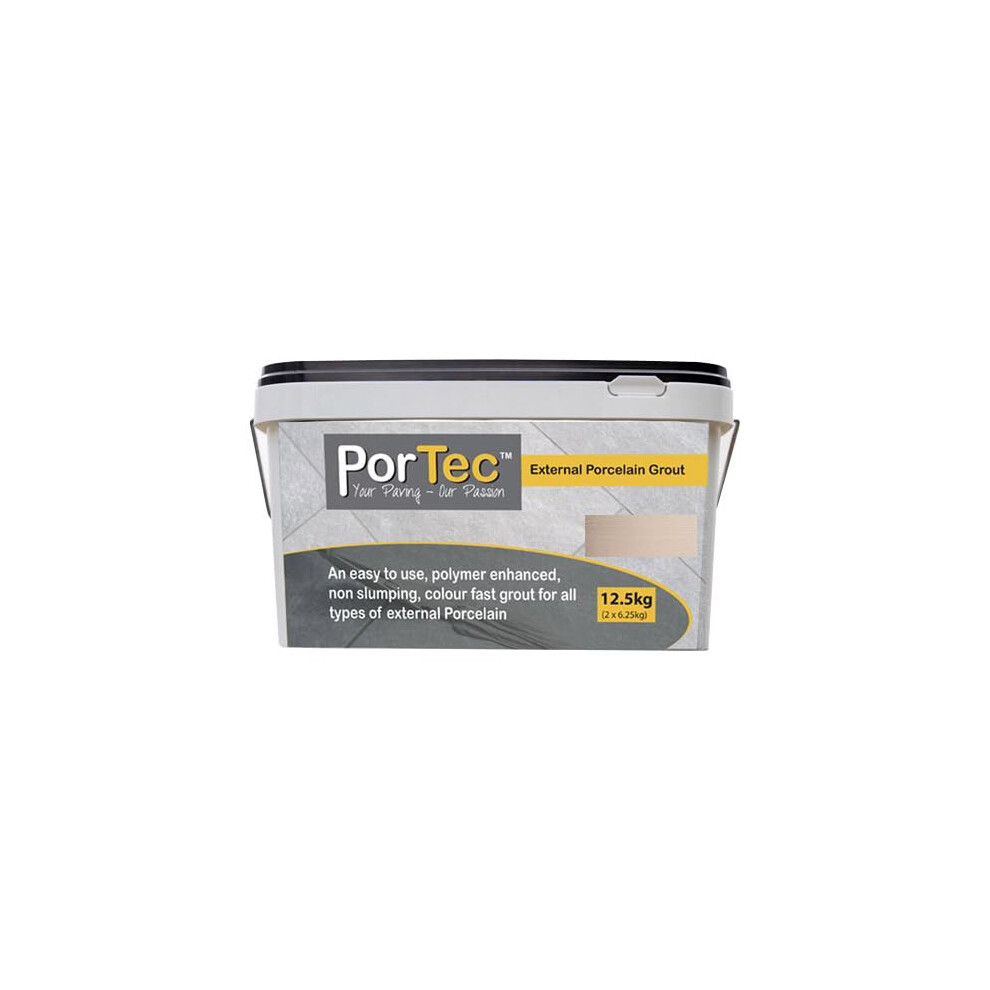 (Ivory) PorTec External Porcelain Grout - 4 Colours!