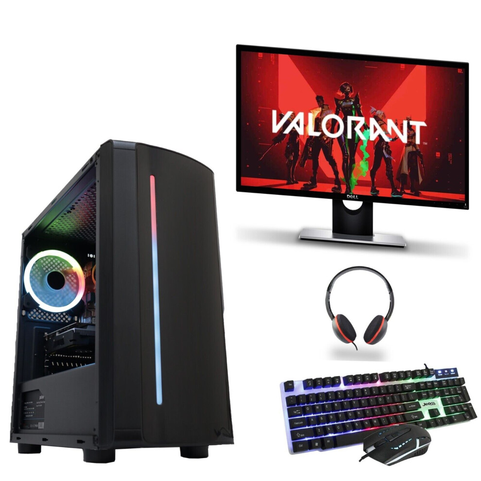 Gaming Pc Bundle Intel I5 16Gb 1Tb+120Gb Ssd 2Gb Gt 710 Windows 10 5060936450367