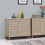 Timber Art Design UK Modern Shoe Storage Cabinet 2 Doors  Sonoma Oak 1