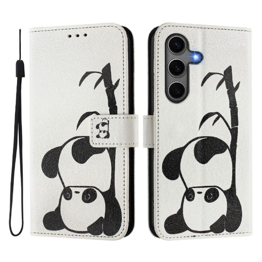 (C1 ) Case For Samsung Galaxy S25 5G With Credit Slot Flip Pu Leather Card Holder Pattern Wallet Cover 764549308507