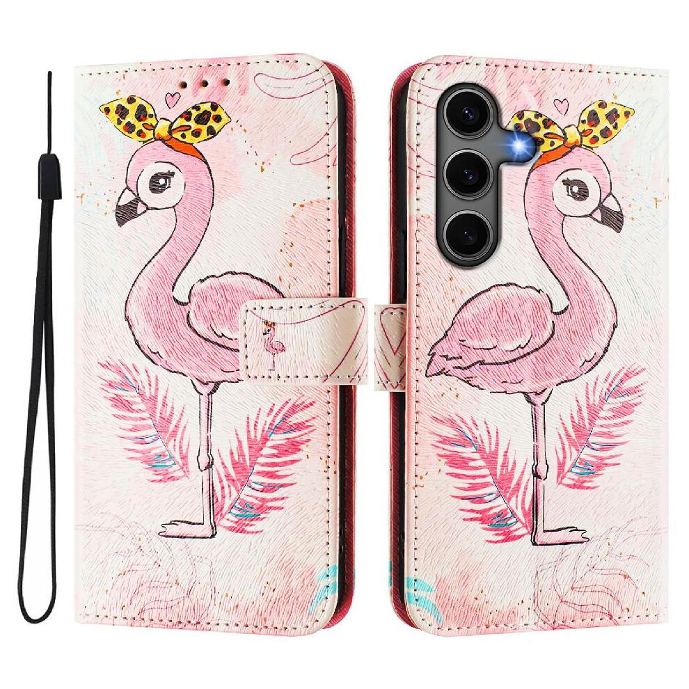 (C3 ) Case For Samsung Galaxy S25 5G With Credit Slot Flip Pu Leather Card Holder Pattern Wallet Cover 764549308521