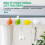18 Pcs Thumb Cable Clips Self Adhesive, Cable Holder, Cable Organiser 4