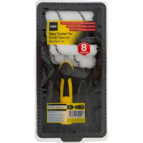 Coral Tools - Easy Coater 4" Roller Set (8 Piece)