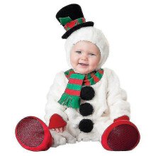 (100cm,snowman)2024 New Arrival High Quality Baby Boys Girls Halloween Dinosaur Costume Romper Kids Clothing Set