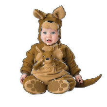 (95cm,kangaroo)2024 New Arrival High Quality Baby Boys Girls Halloween Dinosaur Costume Romper Kids Clothing Set