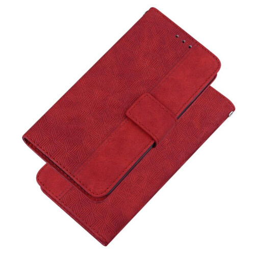 (Red) Flip Protective Case for Samsung Galaxy S25 2