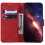 (Red) Flip Protective Case for Samsung Galaxy S25 6