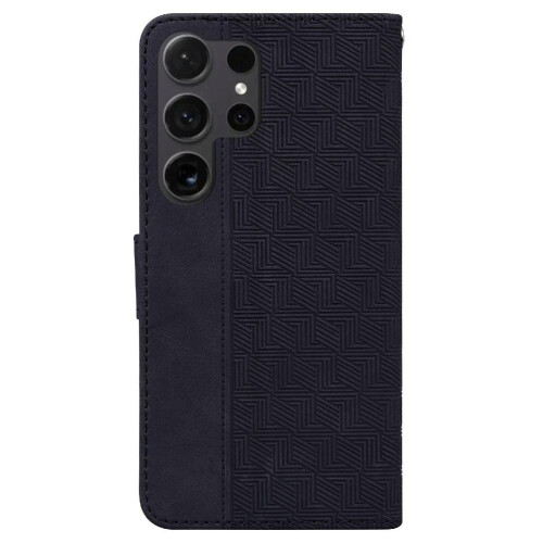 (Black) Flip Protective Case for Samsung Galaxy S25 2